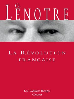 cover image of La Révolution française